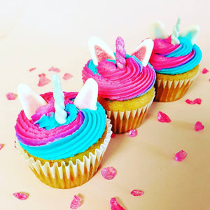 Unicorn Cupcakes (Box of 12 cupcakes)